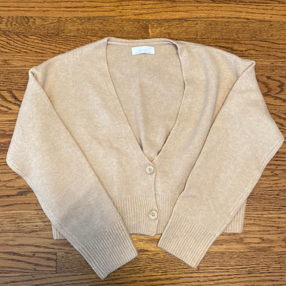 Oak and fort knit cardigan